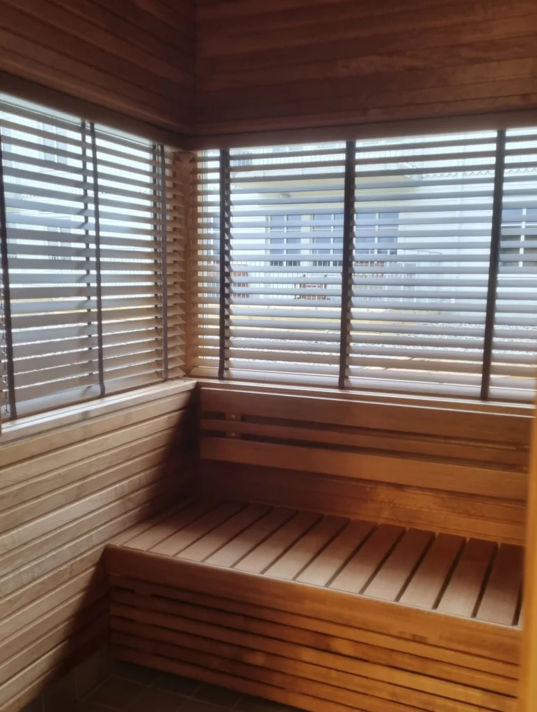 träpersinen i bastu