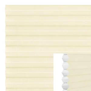 Dubbel plisséväv Ljusgul MT0380