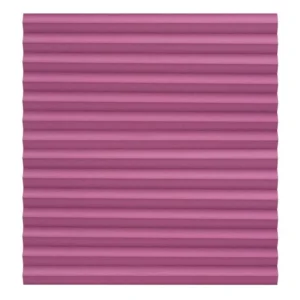 Plisséväv reflekterande baksida. Plommon MT1285