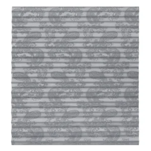 Plisséväv mönster Gråblå MT6205