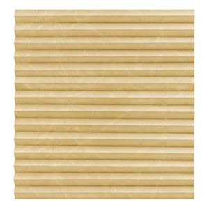 Plisséväv strukturväv Blekgul MTCP205