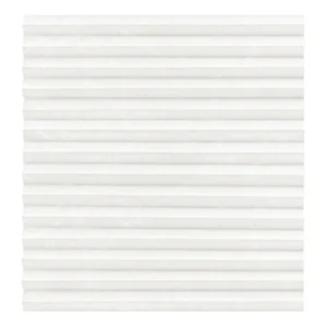 Plisséväv strukturväv Bruten vit MTCP220