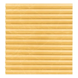 Plisséväv strukturväv Gul MTCP223