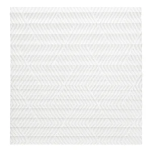 Plisséväv. Illusion, vit MTILL6243