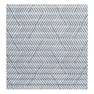 Plisséväv. Illusion, grå MTILL6244