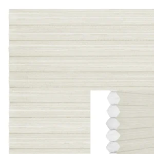 Dubbelplissé med struktur i väven MTSM0633