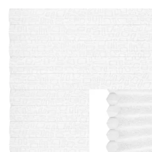 Dubbelplissé med mönster i väven MTTR0201