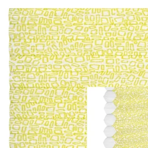 Dubbelplissé med mönster i väven MTTR3290