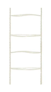 Stegsnören och reglagelina i ivory